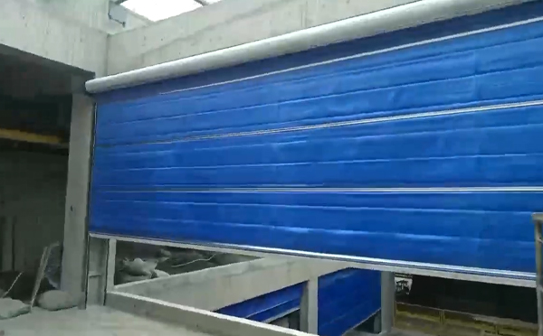 大型物流园区完成莲湖防火门整体安装工程