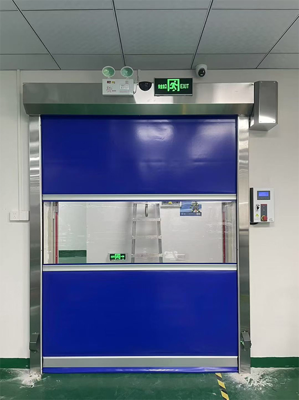 莲湖快速莲湖卷帘门在冷链物流仓储区的应用实践